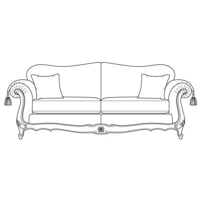 Rudolpho 3.5 Seater Sofa