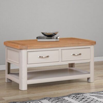 Alternative view of Devonshire Coffee Table With Drawers