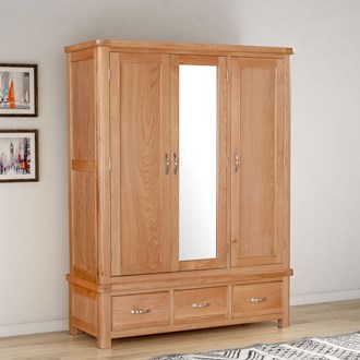 Devonshire Triple Wardrobe - Image 3
