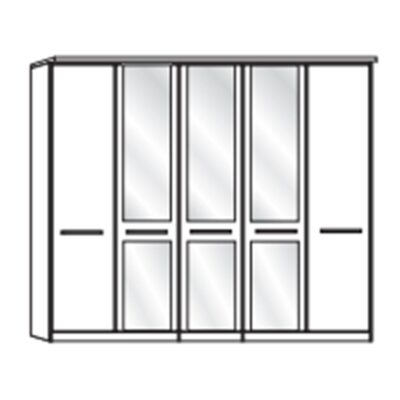 Dakar 100cm Hinged Wardrobe