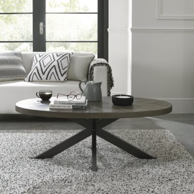 Alternative view of Elite Fumed Oak Coffee Table