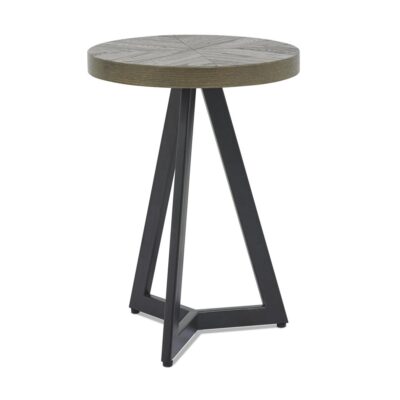 Elite Fumed Oak Lamp Table
