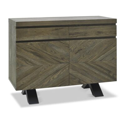 Elite Fumed Oak Small Sideboard