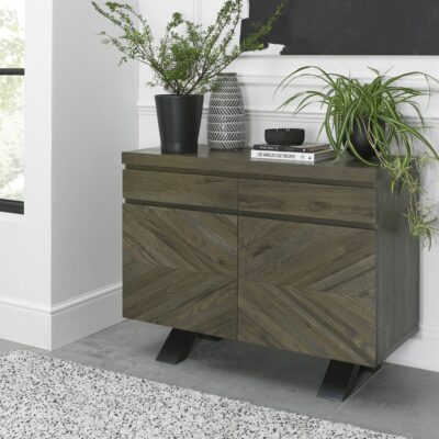 Alternative view of Elite Fumed Oak Small Sideboard