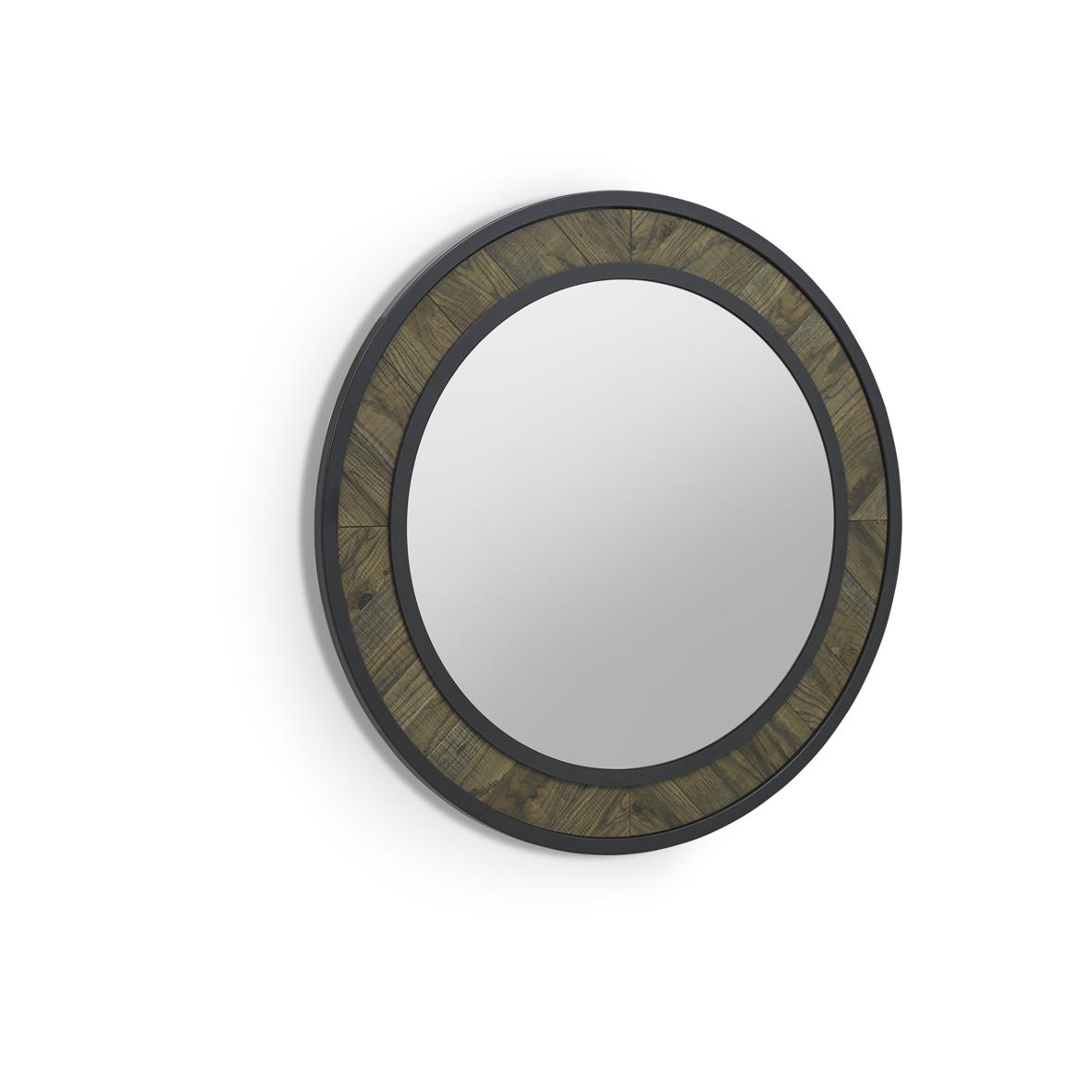 Elite Fumed Oak Wall Mirror