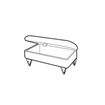 Ohio Legged Ottoman