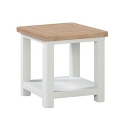 Orpington White Lamp Table