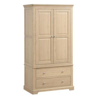 Dartmoor 2 Drawer Double Wardrobe
