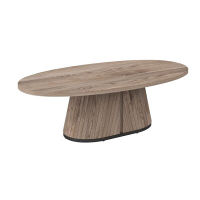 Valley Grey Oval Coffee Table