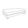 Albert Button Top Bench Footstool