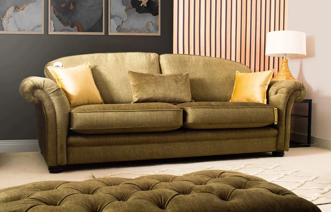 Albert Button Top Bench Footstool - Image 2