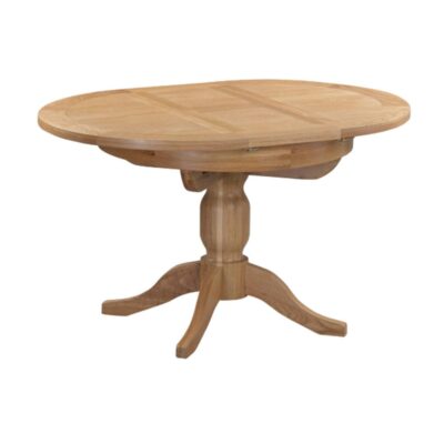 Dawlish Light Round Ext Dining Table