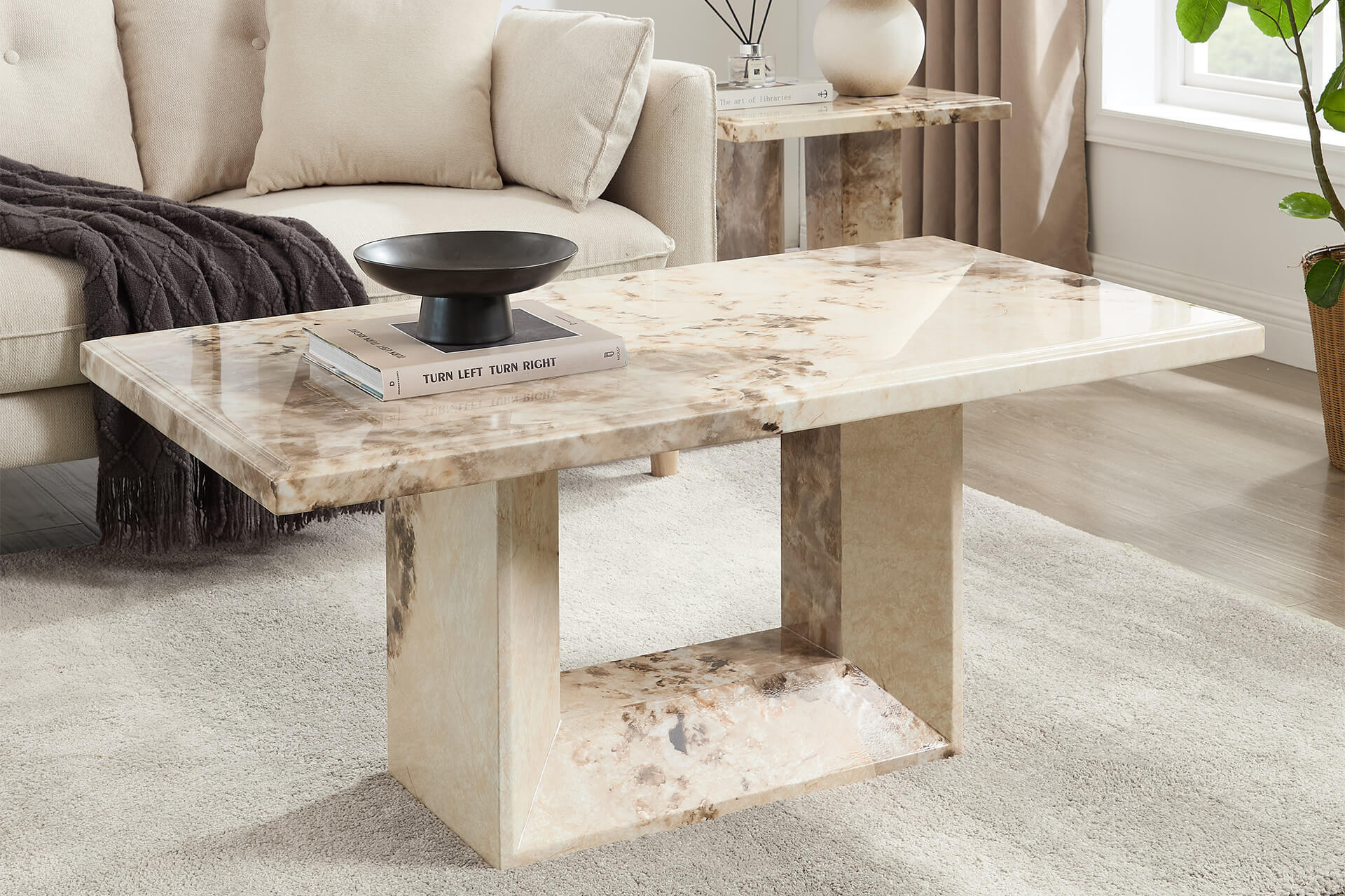 Creed Mocha Coffee Table - Image 2