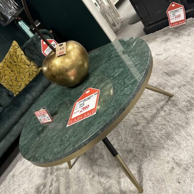 Green Marble Top Coffee Table