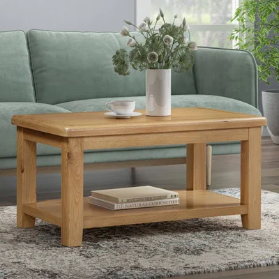 Alternative view of Kingston Coffee Table with Shelf