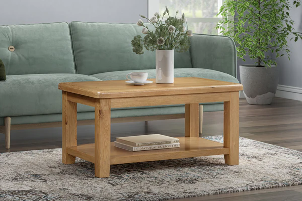 Kingston Coffee Table with Shelf - Image 2