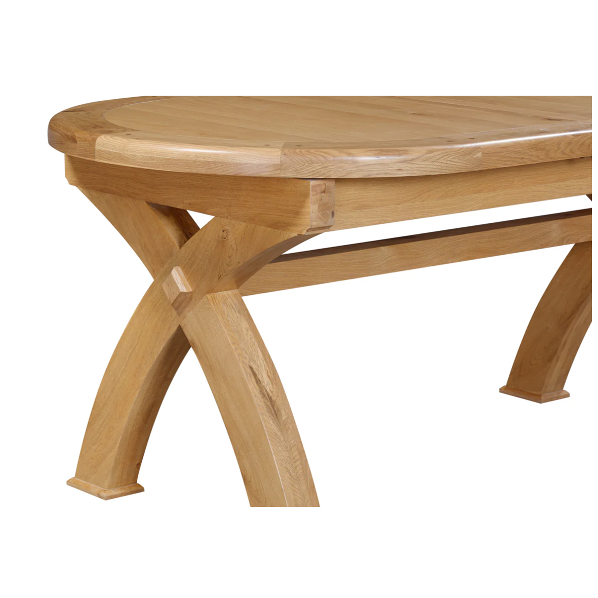 Kingston Oval Cross Leg Table - Image 2
